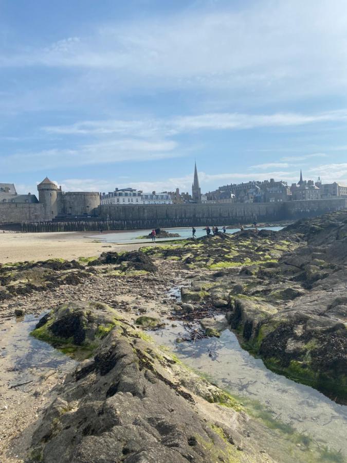 Saint-Malo : Bel Appartement -10Min A Pied Intra/Plages Exteriör bild